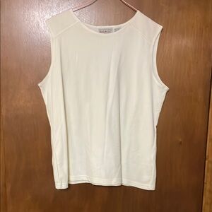 White Stag Cream Tank Top Classic Style